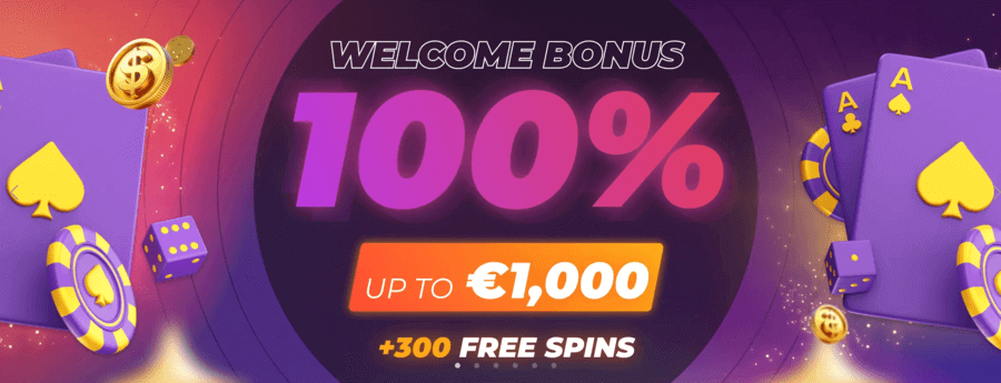 Welcome bonus at Golden Star casino