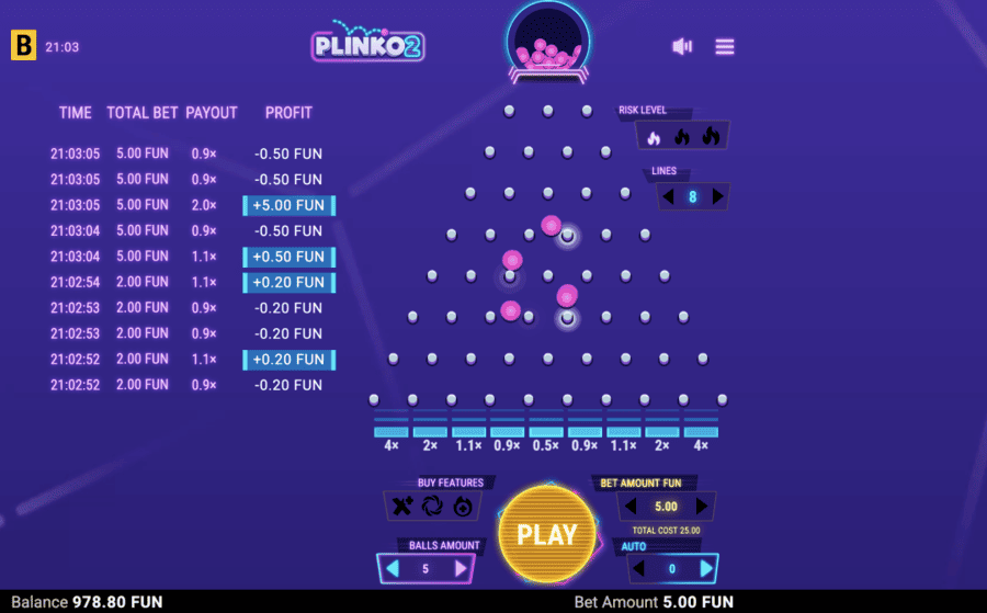 plinko 2 gameplay