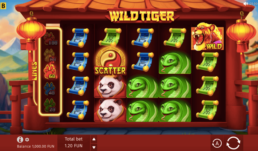 wild tiger gameplay